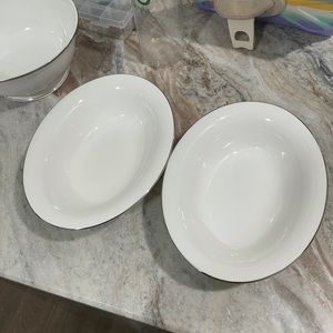 Set of 2 Vera wang bowls